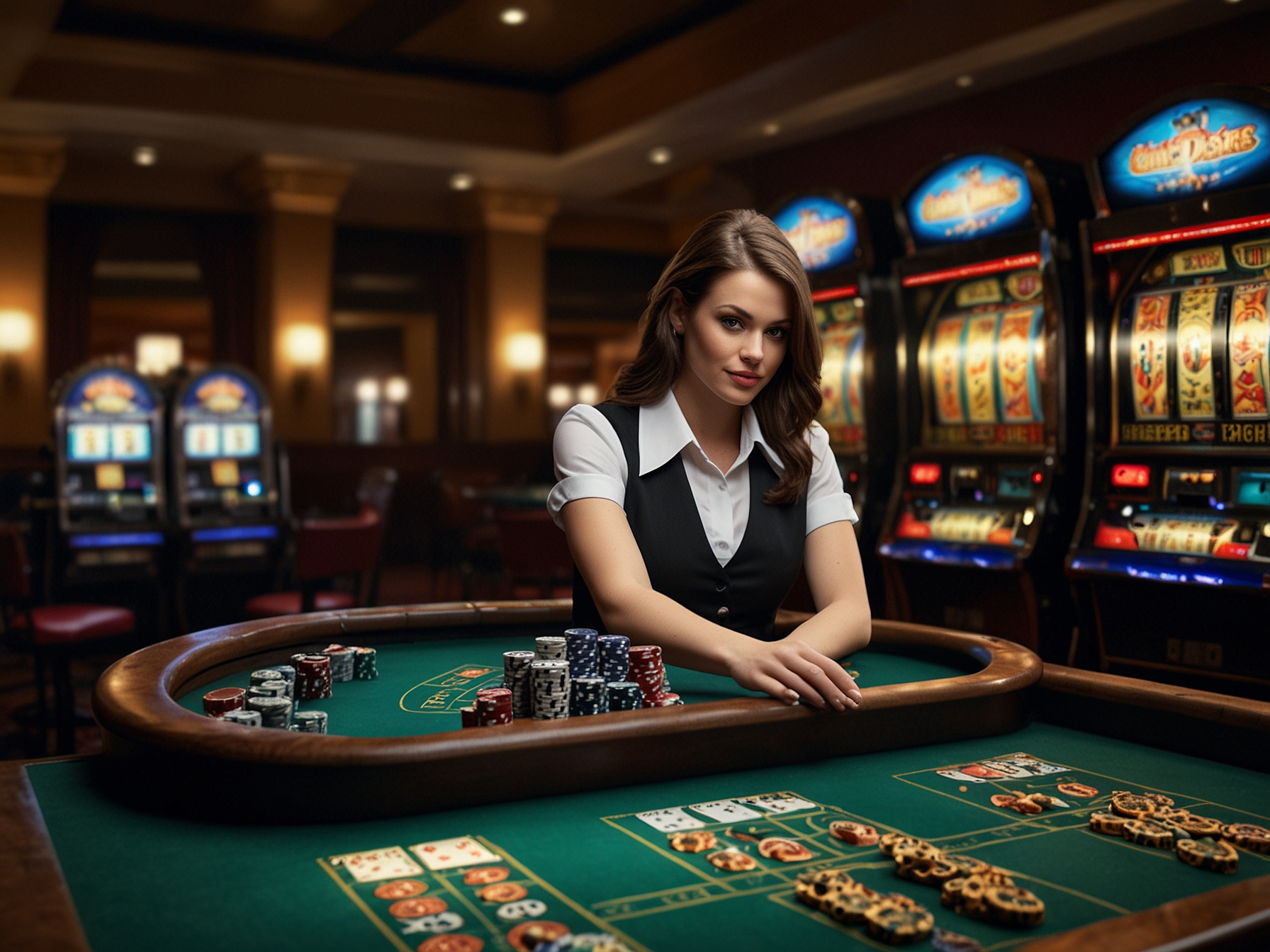 Wide selection of casino games